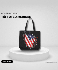 Túi Tote 1 mặt AMERICA