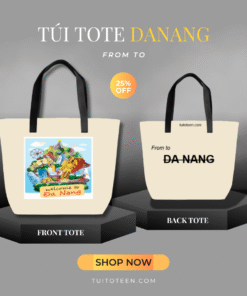 Túi Tote 2 mặt DA NANG