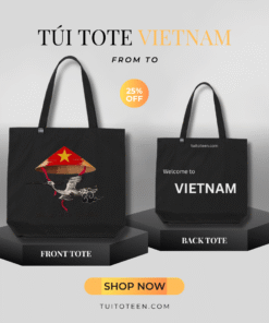 Túi Tote 2 mặt VIET NAM